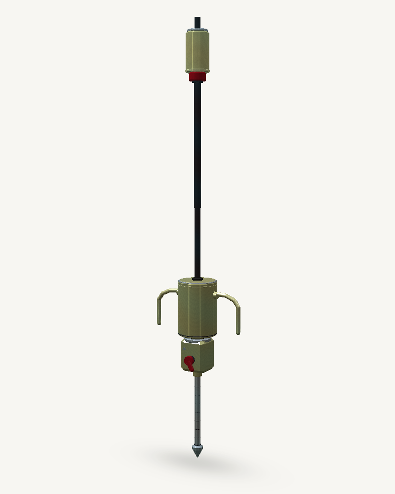Illustrative 3D Dynamic Cone Penetrometer model